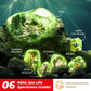 EDUMAN Amber Dig Kit - Glow in The Dark Oceanlife Fossil Set, 8"x6"x1", Educational Toy for Kids Ages 6-12, Boys & Girls