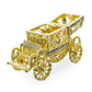 Bestpysanky Golden Royal Coronation Coach Trinket Box Figurine