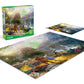Ceaco - Thomas Kinkade - The Wizard Of Oz - Dorothy Discovers Emerald City - 750 Piece Glitter Jigsaw Puzzle