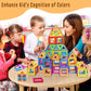 Magnetic Tiles For 3 4 5 6 7 8+ Year Old Boys Girls Upgrade Magnetic Building Blocks Set Educational Stem Toys Christmas Birthday Gift Toys For 3+ Year Old Boys And Girls (40Pcs Magnetic Tiles)