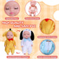 Zimtxo 8 Pcs Mini Baby Dolls - 4.5 Inch Cute Realistic Toy Dolls Set With Handmade Animal Clothing Baby Doll Giftbox Gifts For G