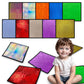 Bouiexye 10 Sets Sensory Mats For Autistic Children Textured Sensory Tiles Sensory Toys Babies And Toddlers With Sensory Issues