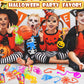 200 PCS Halloween Sticky Hands Party Favors Bulk for Kids,Non Candy Treats for Toddlers,Boo Basket Bucket Goody Bag Stuffers Fil