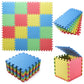 Tamiplay 16 Tiles Foam Play Mat, 0.4 Inch Thicked Interlocking Floor Mats With Solid Colors, Squares Baby Play Mat, Eva Foam Puzzle Floor Mat Foam Mats For Kids, Baby, Toddlers(Red/Yellow/Blue/Green)