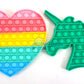 Funblast Pop It - Popit Game, Poppet For Kids, Popit Toys For Kids, Pop It For Girls, Unicorn Popit, Stress Relief Toys (Pack Of