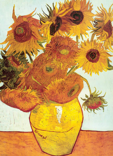 Eurographics Twelve Sunflowers By Van Gogh 1000-Piece Puzzle