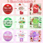 Ouddy Life Christmas Stocking Stuffers - 6 Pack Slime - Toys Balls Slime Kit with DIY Charms - Xmas Birthday Party Favors Classroom Rewards Gifts Surprises Prizes for Teens Girls Boys mature-themed