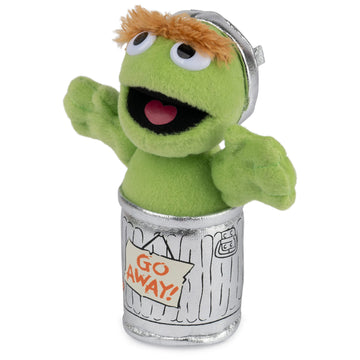 Enesco Sesame Street 5'' Oscar The Grouch Beanbag Gund Plush
