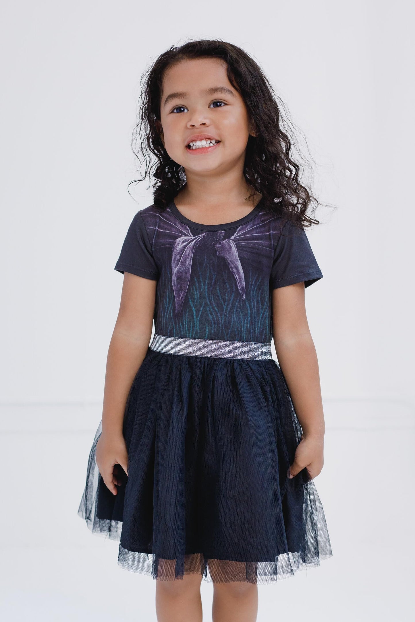 Wicked Universal Studios Elphaba Big Girls Cosplay Tulle Dress Green/Black 10-12