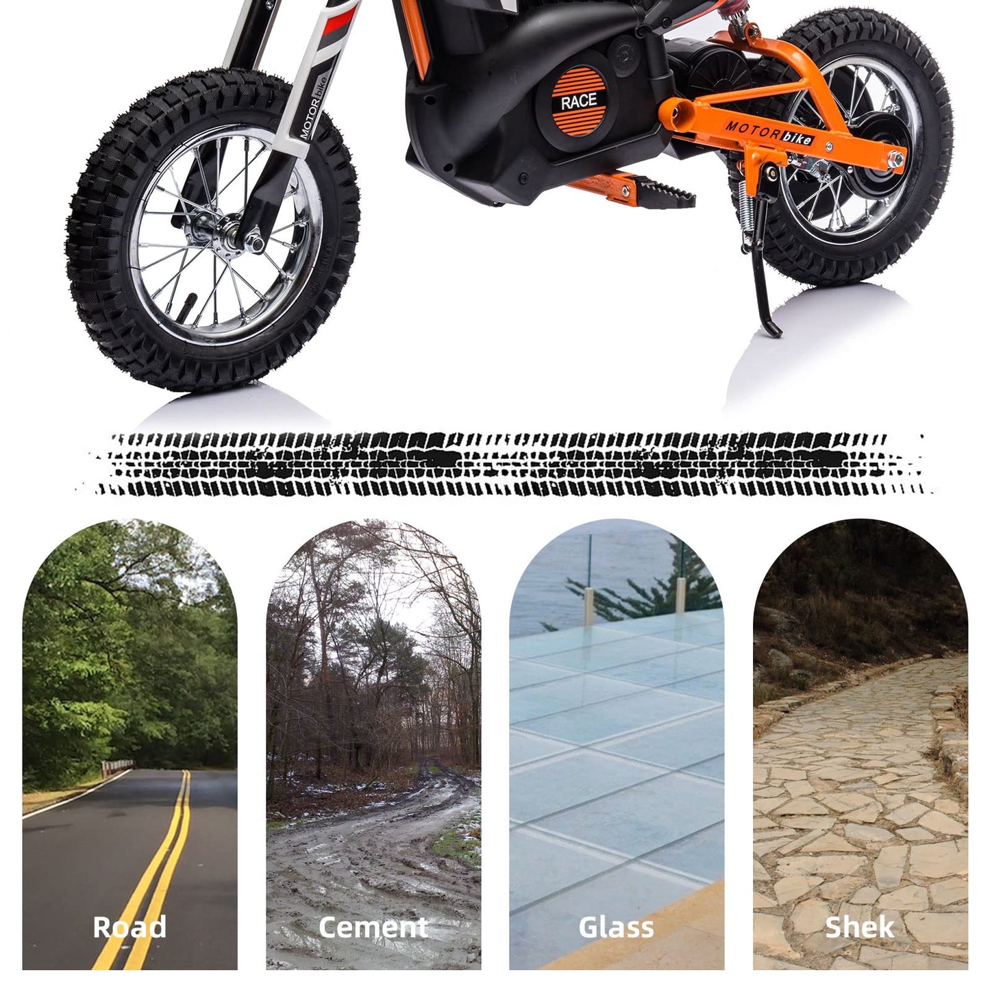 Kids Ride On Motorcycle,24V Electric Car For Kids,13.6Mph Max Electric Dirt Bike With Variable Speed,Mini Bike With Rear Wheel S