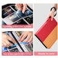 Wot I Trading Card Binder, 900 Pockets Collection Card Binder Sleeves With Polyester Fabric Cover&Zipper, Double Sided Pockets C