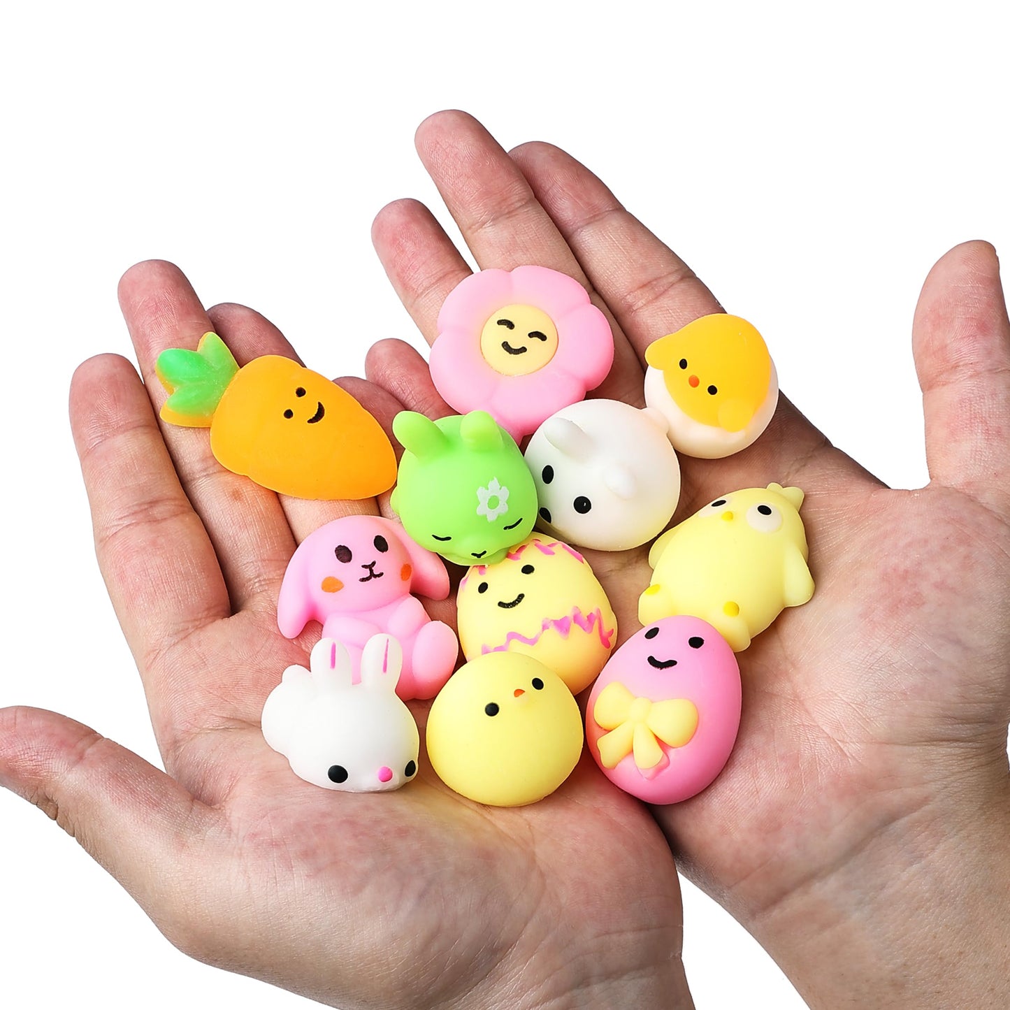 Mr. Pen- Easter Squishy Toys for Kids, 12 Pack, 12 Designs of Easter Squishies for Kids
