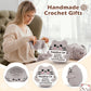 Crochet Cat Easter Basket Stuffers Mini Positive Crochet Cat Birthday Gifts For Mom Grandma Dad Grandpa Daughter Son Uncle Aunt,
