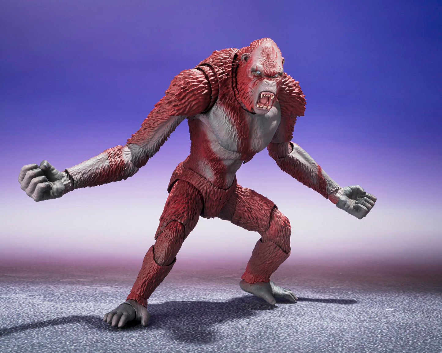 TAMASHII NATIONS S.H.MonsterArts Skar King Action Figure - Godzilla x Kong: The New Empire, Model BAS66752, PVC Material