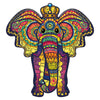 Wooden Puzzles for mature-themeds Wooden Animals Shaped Puzzles Unique Shaped Jigsaw Puzzles Magic Wooden Jigsaw Puzzles  Wood Puzzles mature-themed  Unique Puzzles (S-9.25 x6.3   Elephant)