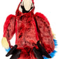 Folkmanis Scarlet Macaw Hand Puppet, Red, Blue, Yellow, Black, 1 Ea