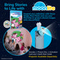 Moonlite Storybook Reels For Flashlight Projector, Kids Toddler | The 3 Little Pigs | Single Reel Pack Story For 12 Months And Up