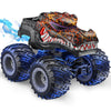Auuguu Remote Control Monster Trucks, 2.4Ghz All Terrain Rc Cars With Light Spray, Birthday Gift For Kids 3 4 5 6 7 8, Toddler T