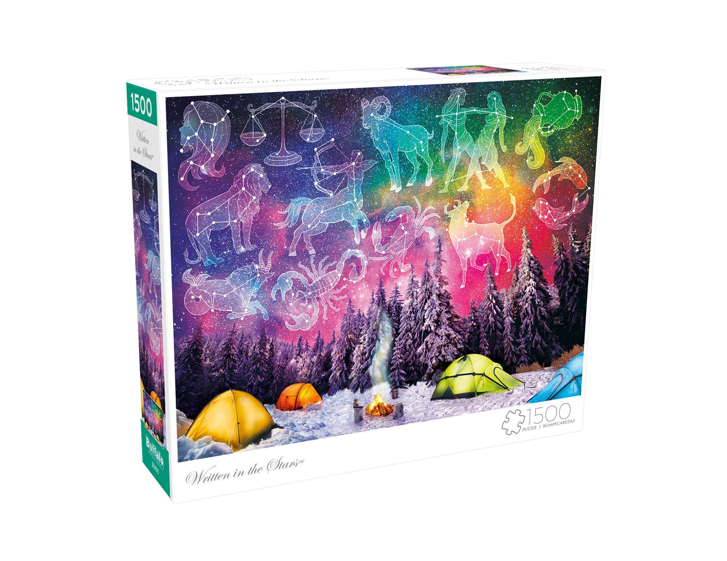 Buffalo Games 1500 Piece Jigsaw Puzzle - Written in The Stars, Large Size, Multicolor, Perfect for Game Nights, Model 2402