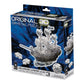 Bepuzzled Original 3D Crystal Puzzle Deluxe - Pirate Ship, Black - Fun Yet Challenging Brain Teaser That Will Test Your Skills And Imagination, For Ages 12+