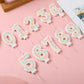 EAKE 10th Birthday Candle - Macaron Glitter Pastel Number 10, Multicolor Wax Decoration for Cake, Ideal for Girls' Birthday & Anniversary Parties