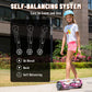 Simate Scooter, Bluetooth Speakers And Led Light-Up Wheels, App Control, Dual 250W Motors, 8.5 Mph Max Speed & 8.5 Miles Max Ran