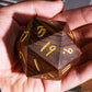 HDdais 50mm Wood D20 Dice D&D Polyhedral Handmade Wood DND Dice for Dungeons and Dragons Role Playing Games