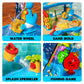 Cozybombwater Table For Toddlers 3-5 | Outdoor Toys Water Play Table, Magnetic Fishing Toy Game Set, Summer Splash Pond Showers