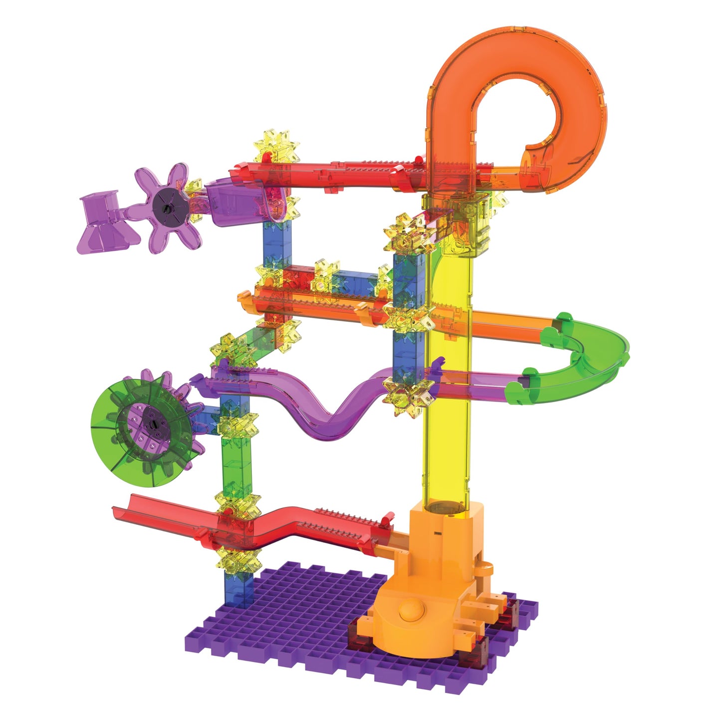 The Learning Journey: Techno Gears Marble Mania Zoomerang 2.0 - Stem Construction Set – Award Winning Learning Toys & Gifts For Children Ages 6-12 Years (80+ Pieces)