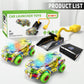 Bennol Toddler Toys Gifts for 3 4 5 6 Year Old Boys, Indoor Outdoor Car Launcher Sets for Kids with 2 Cars, Ideas 3 4 5 6 Year O