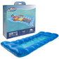 Swimways Comfort Cloud Pool Lounger With Fast Inflation & Headrest Pillow, Oversized Inflatable Pool Floats For Adults, Blue