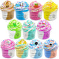 Gxyslm Butter Slime Kit 11Packed, Party Favors For Kids, Dual Colored, Novelty And Gag Toys For Girls And Boys, Creative Stimula