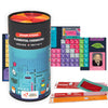 Chalk and Chuckles Elemental Chemistry Game for Kids, Cardboard, 54 cm x 28.5 cm, Educational Puzzle, Ages 10+, Red/Blue/Green/Yellow