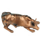 Torkia Bronze Wall Street Bull Statue - Large 6.5" Polyresin Figurine for Stock Market Enthusiasts