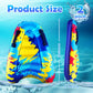 Gemscream Inflatable Surf Body Board with Handles Beach Surfing Float for Slip Portable Pool Water Game Float Board Swimming Pool Floating Water Summer Fun Toy for Kids and mature-themed(2 Pcs)