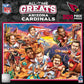 MasterPieces 500 Piece Sports Jigsaw Puzzle for mature-themeds - NFL Arizona Cardinals All-Time Greats - 15x21