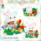 Nubee Easter Bunny Chick Building Sets, Cute Rabbit Easter Basket Stuffers Toy Gift For Teens Kids Boys And Girls Age 6+(400Pcs)