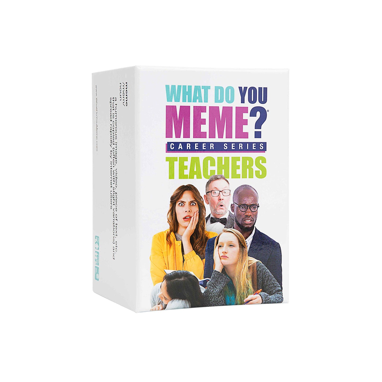 WHAT DO YOU MEME? Teacher's Edition Party Game - Medium, Multicolor, Paper, Model WDYM115