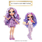 Rainbow High Jr High Pj Party - Violet, Purple 9' Posable Fashion Doll With Soft Onesie, Slippers, Fun Play Accessories, Great Toy Gift For Girls Kids Ages 4-12 Years