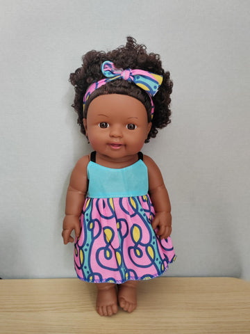 12Inch Realistic Doll Toys, Popular Baby Dolls With Lovely Dolls Clothes, (Blue)