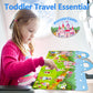 iGetooy Reusable Sticker Books for Toddlers, PVC Fairy Tale Stickers, Travel Toys, Ideal for Ages 1-4, Model KT003-8