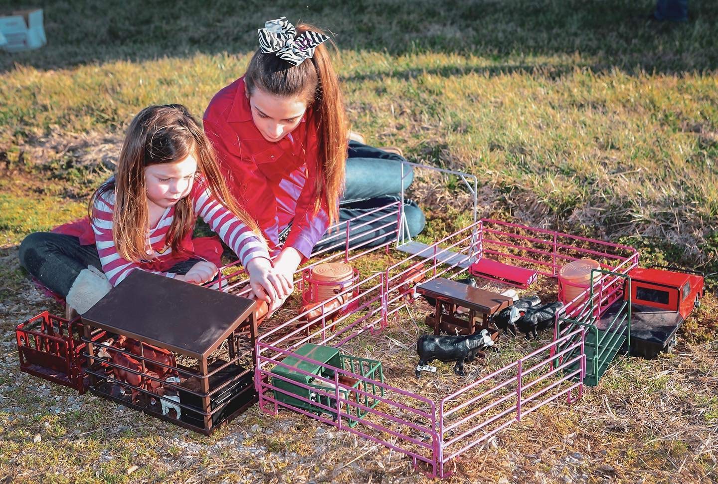 Little Buster Toys Animal Barn - Working Gates, Metal Floor And Roof, 1/16Th Scale