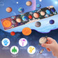 Zeoddler Solar System Toys For Kids 3-6, Wooden Space Puzzle For Kids, Planets For Kids, Preschool Learning Activities, Gift For Boys, Girls