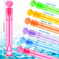 Snln 48Pcs Paw Print Bubble Wands For Kids Toddlers Mini Bubbles Party Favors Small Bubbles Bulk, Valentines Day Easter Wedding
