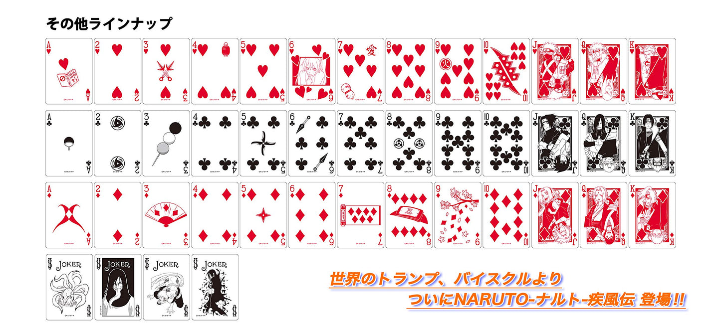 Naruto Shippuden Playing Cards Bicycle [Japan Import]