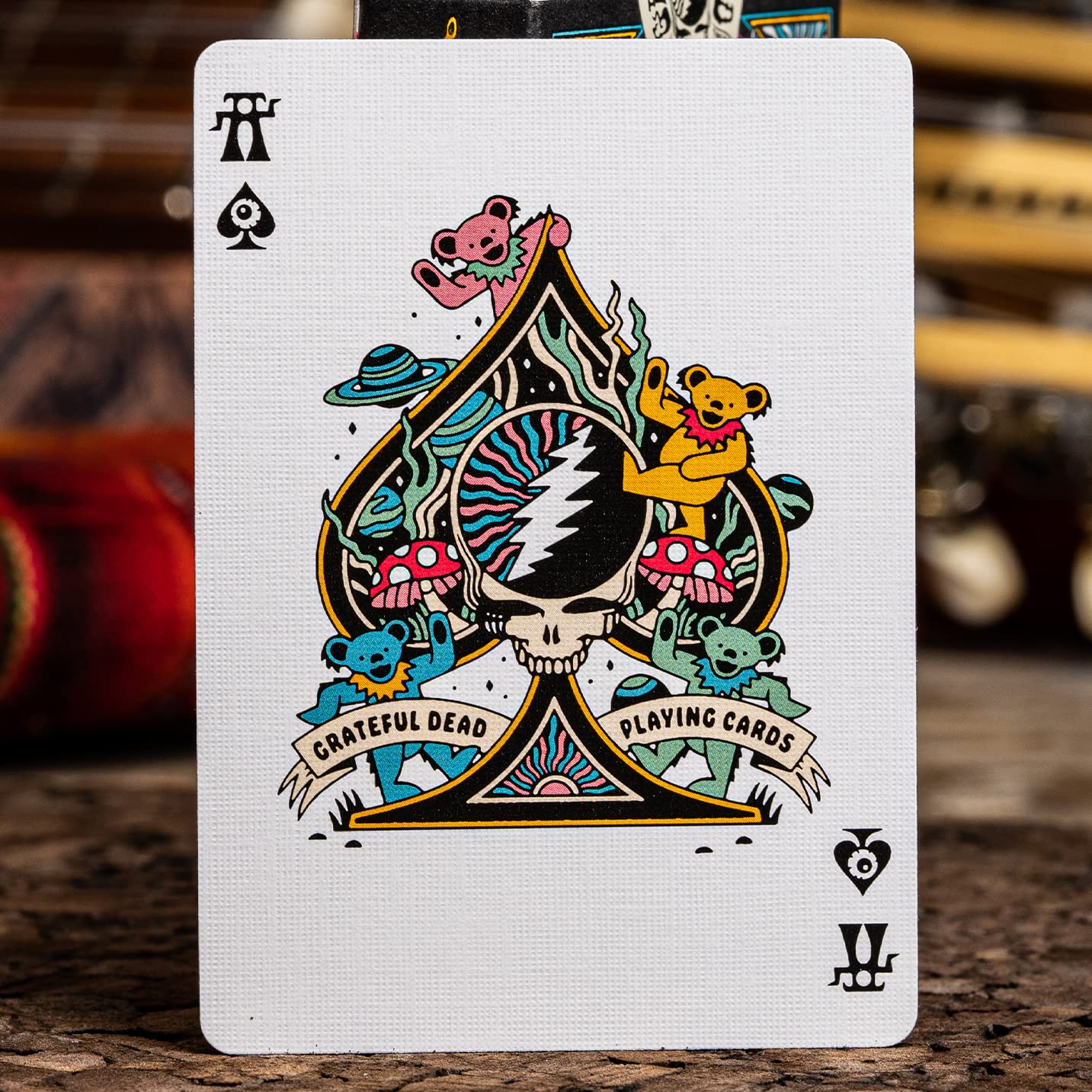 theory11 Grateful Dead Playing Cards enhanced Deck with Iconic Band-Themed Artwork