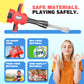 BELLOCHIDDO Kids Jackhammer Toy Drill - Kids Power Tools with Realistic Sound & Action - Toddler Construction Tools with Mask, S