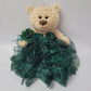 KINNEX COLLECTIONS SINCE 1997 20'' Quince Anos Quinceanera Last Doll Teddy Bear with Dress (Centerpiece) ~ ARC16832-33R (Emerald