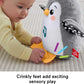 Wobble & Flap Penguin: Musical Tummy Time Buddy for Newborns