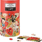Primitives by Kathy Vintage Valentine Puzzle - 27"x20", Multi Color, Paper, Model 112083